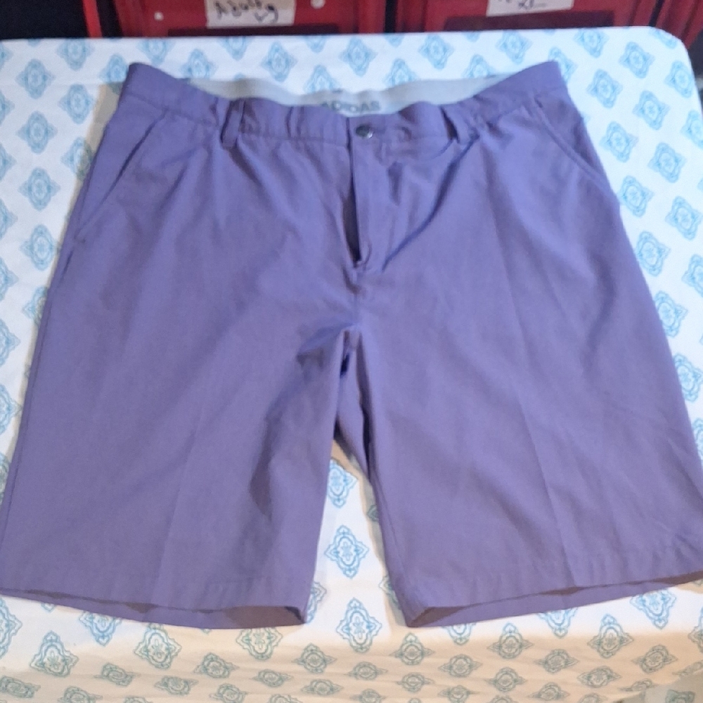 adidas Men's Purple Athletic Shorts